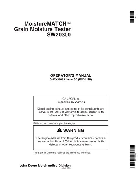 grain moisture tester john deere|john deere moisture tester manual.